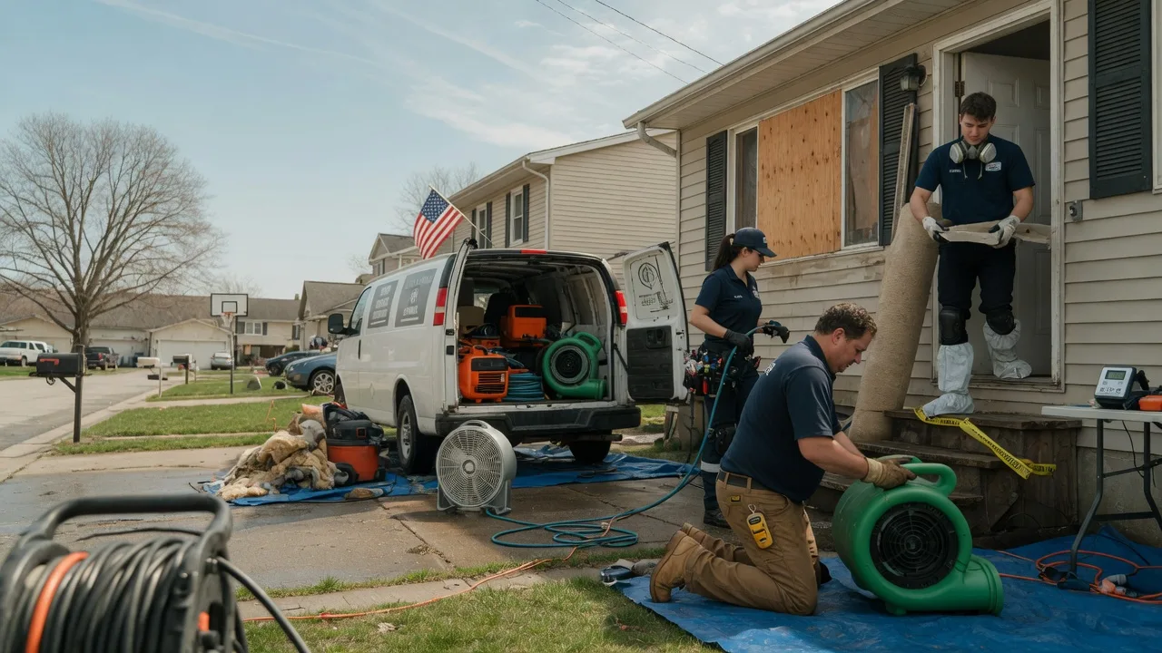 Water Damage Restoration in Garden City, KS near me